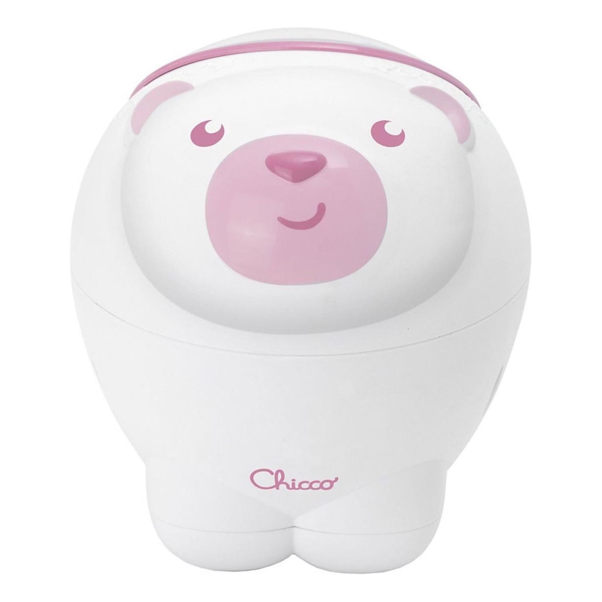 Chicco - Projetor de criança 2em1 POLAR BEAR rosa