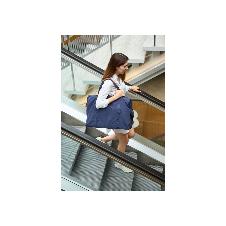 Childhome - Mala de muda da roupa MOMMY BAG azul