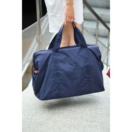 Childhome - Mala de muda da roupa MOMMY BAG azul