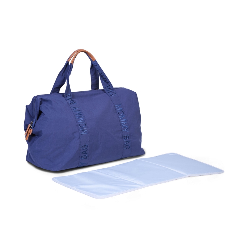 Childhome - Mala de muda da roupa MOMMY BAG azul