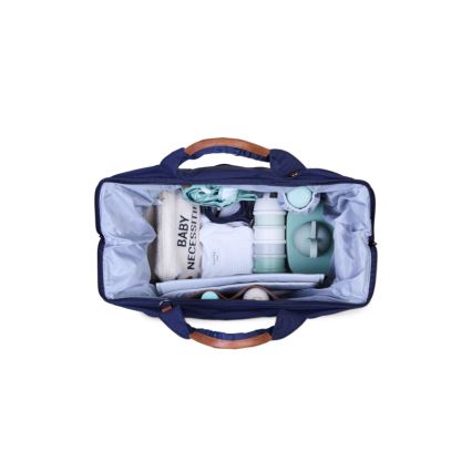 Childhome - Mala de muda da roupa MOMMY BAG azul
