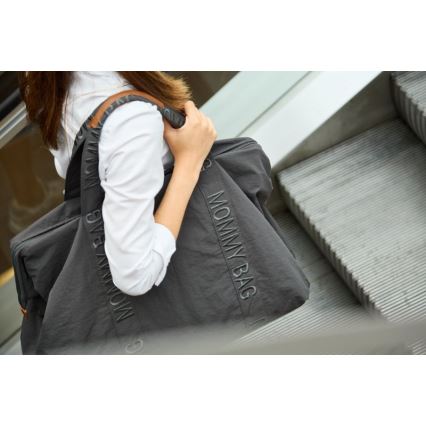Childhome - Mala de muda da roupa MOMMY BAG cinzento