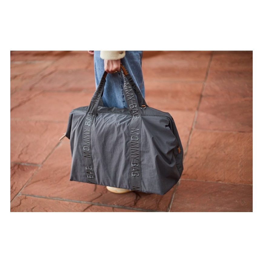 Childhome - Mala de muda da roupa MOMMY BAG cinzento