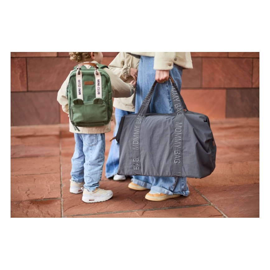 Childhome - Mala de muda da roupa MOMMY BAG cinzento