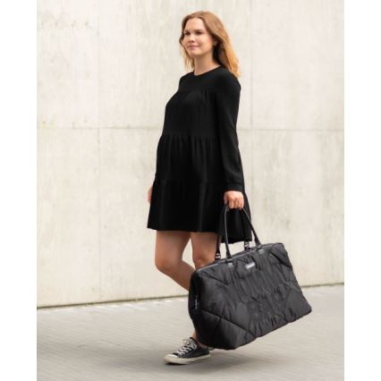 Childhome - Mala de muda da roupa MOMMY BAG PUFFERED preto