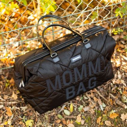 Childhome - Mala de muda da roupa MOMMY BAG PUFFERED preto