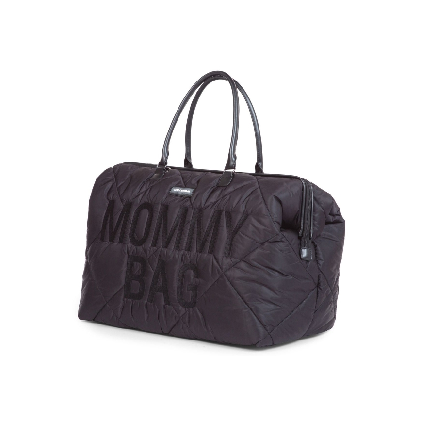 Childhome - Mala de muda da roupa MOMMY BAG PUFFERED preto