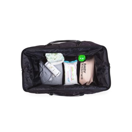 Childhome - Mala de muda da roupa MOMMY BAG PUFFERED preto