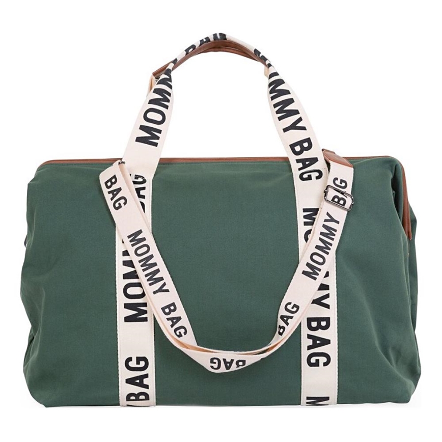 Childhome - Mala de muda da roupa MOMMY BAG verde