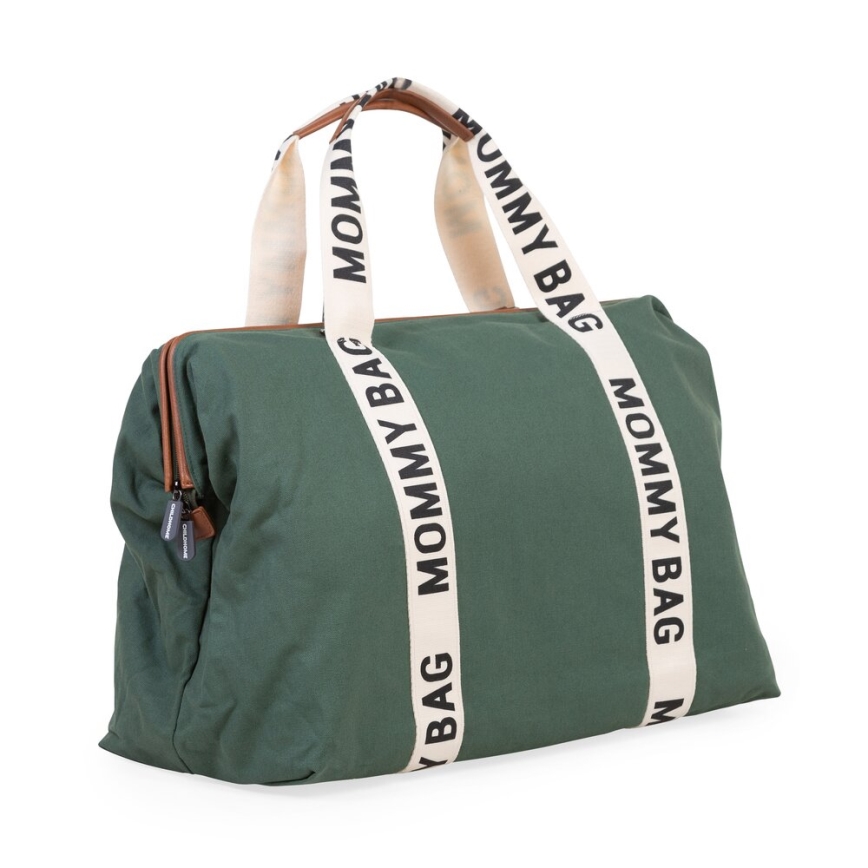 Childhome - Mala de muda da roupa MOMMY BAG verde