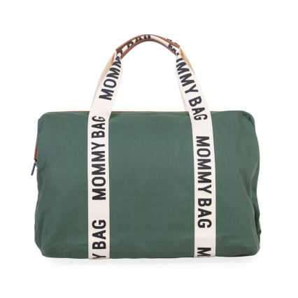 Childhome - Mala de muda da roupa MOMMY BAG verde