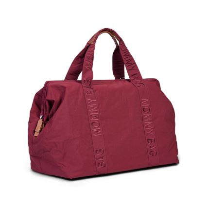 Childhome - Mala de muda da roupa MOMMY BAG vermelho