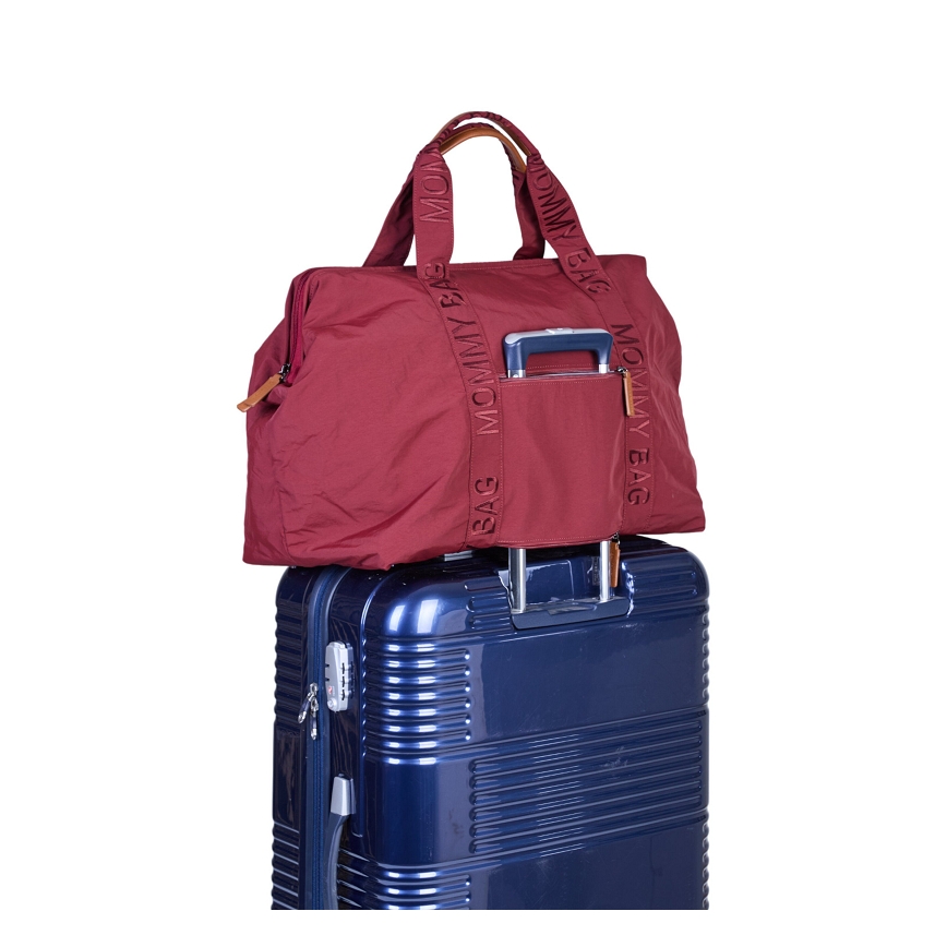 Childhome - Mala de muda da roupa MOMMY BAG vermelho