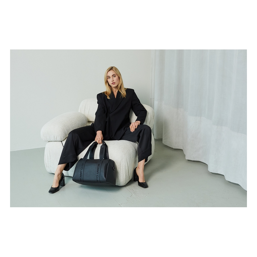Childhome - Mala de muda da roupa MOMMY CLUB preto
