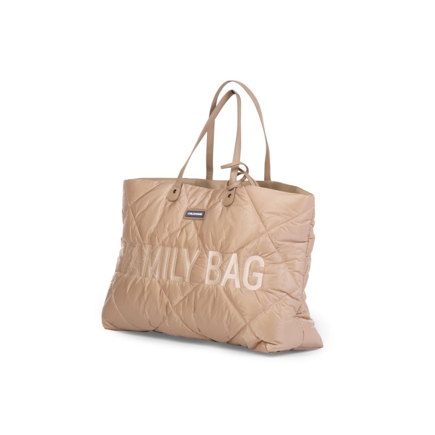 Childhome - Mala de viagem FAMILY BAG PUFFERED creme
