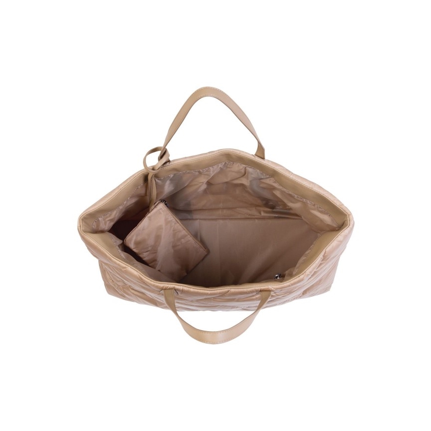 Childhome - Mala de viagem FAMILY BAG PUFFERED creme