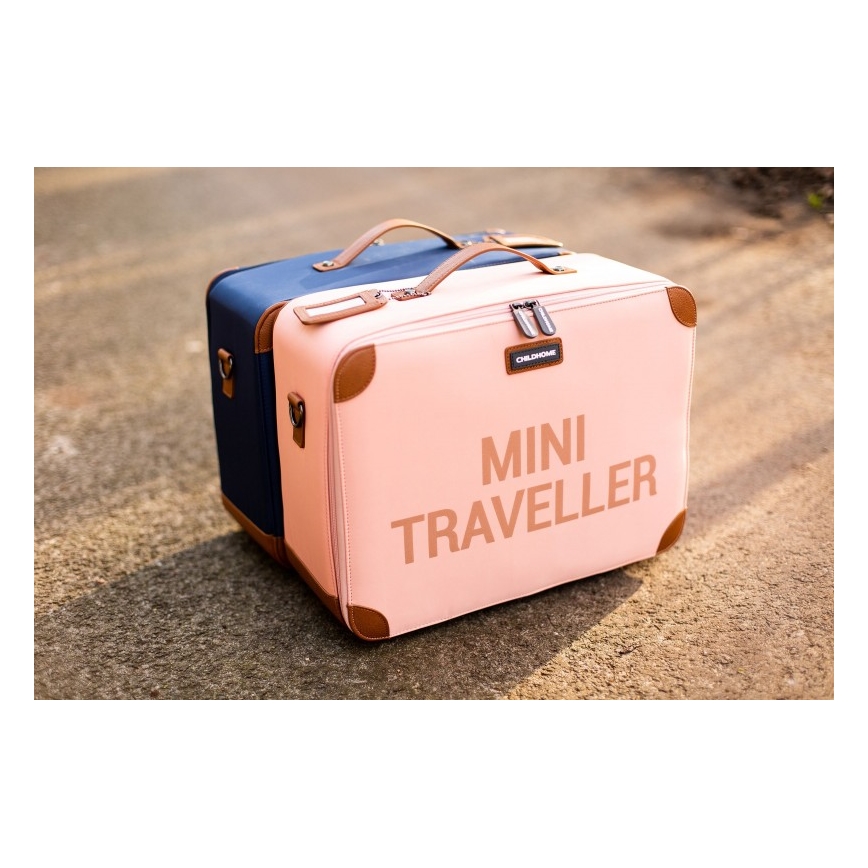 Childhome - Mala de viagem para crianças COPPER rosa