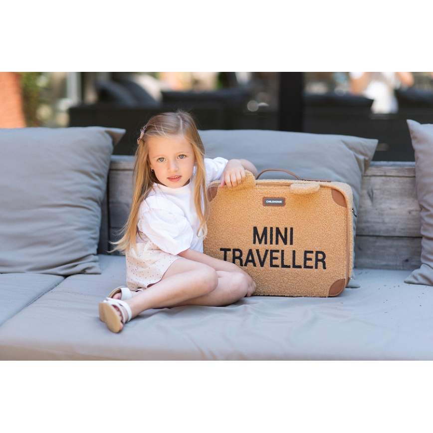 Childhome - Mala de viagem para crianças TEDDY castanho