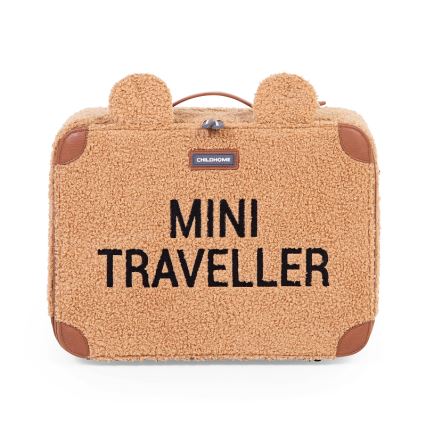 Childhome - Mala de viagem para crianças TEDDY castanho