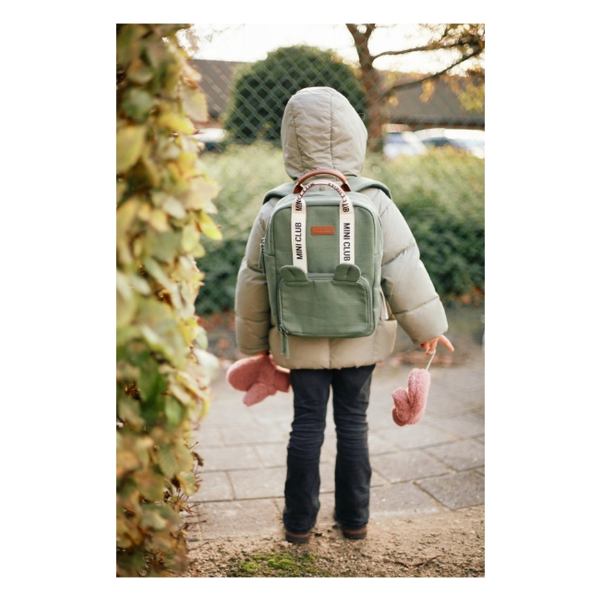 Childhome - Mochila de criança MINI CLUB verde