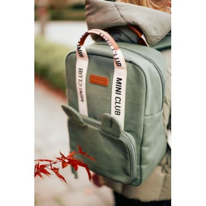 Childhome - Mochila de criança MINI CLUB verde