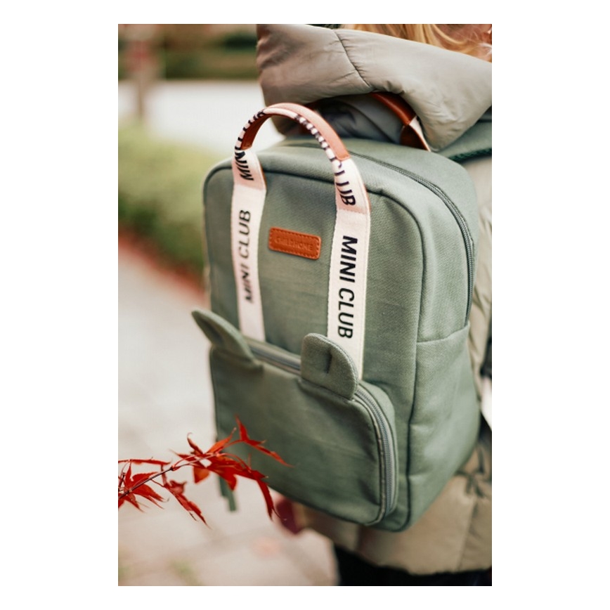 Childhome - Mochila de criança MINI CLUB verde