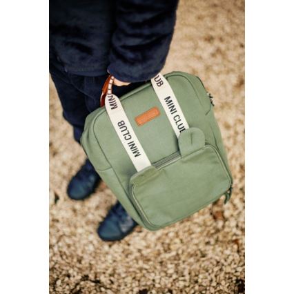 Childhome - Mochila de criança MINI CLUB verde