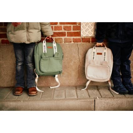 Childhome - Mochila de criança MINI CLUB verde