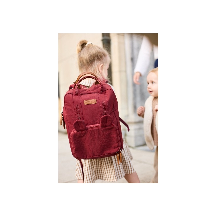 Childhome - Mochila de criança MINI CLUB vermelho