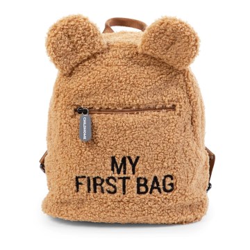 Childhome - Mochila de criança MY FIRST BAG castanho
