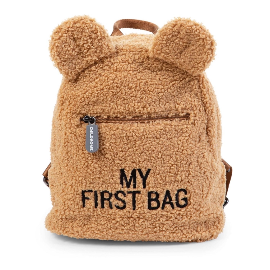 Childhome - Mochila de criança MY FIRST BAG castanho