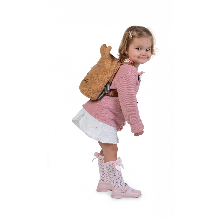 Childhome - Mochila de criança MY FIRST BAG castanho