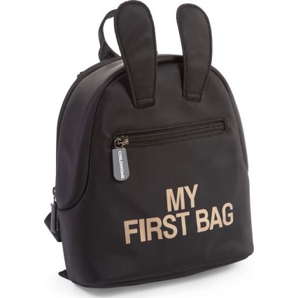 Childhome - Mochila de criança MY FIRST BAG preto