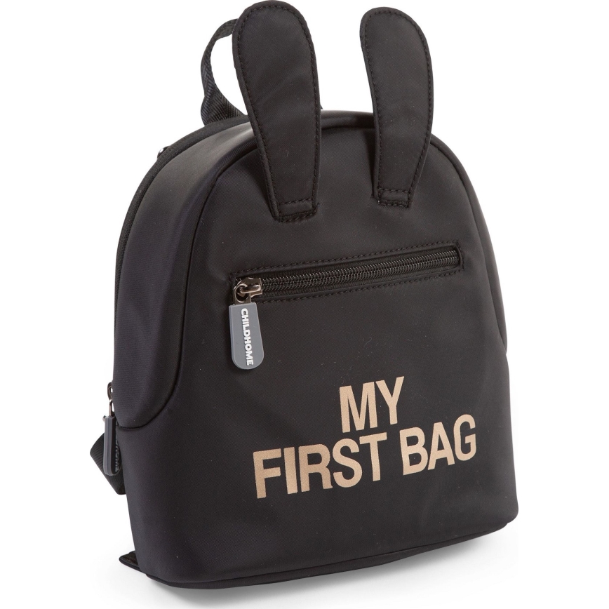 Childhome - Mochila de criança MY FIRST BAG preto