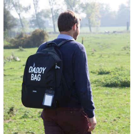 Childhome - Mochila para muda de roupa DADDY BAG preto