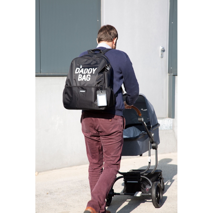 Childhome - Mochila para muda de roupa DADDY BAG preto