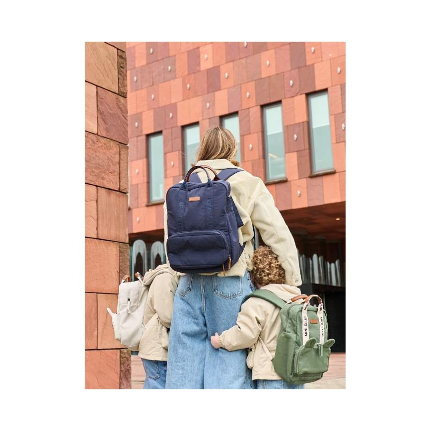 Childhome - Mochila para muda de roupa FAMILY CLUB azul