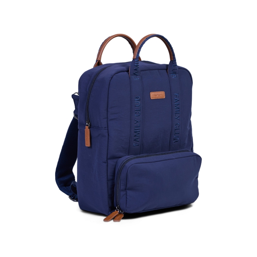 Childhome - Mochila para muda de roupa FAMILY CLUB azul