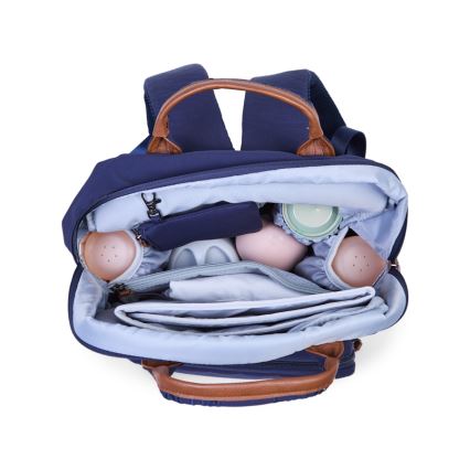 Childhome - Mochila para muda de roupa FAMILY CLUB azul