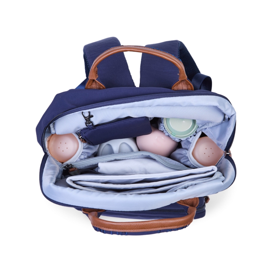 Childhome - Mochila para muda de roupa FAMILY CLUB azul