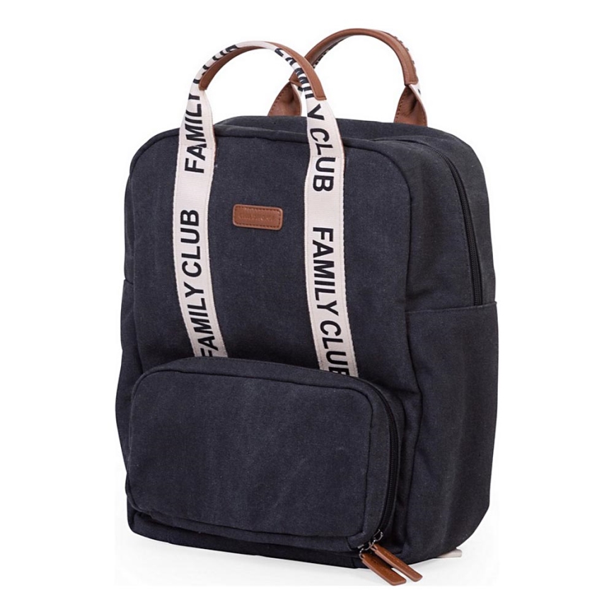 Childhome - Mochila para muda de roupa FAMILY CLUB preto