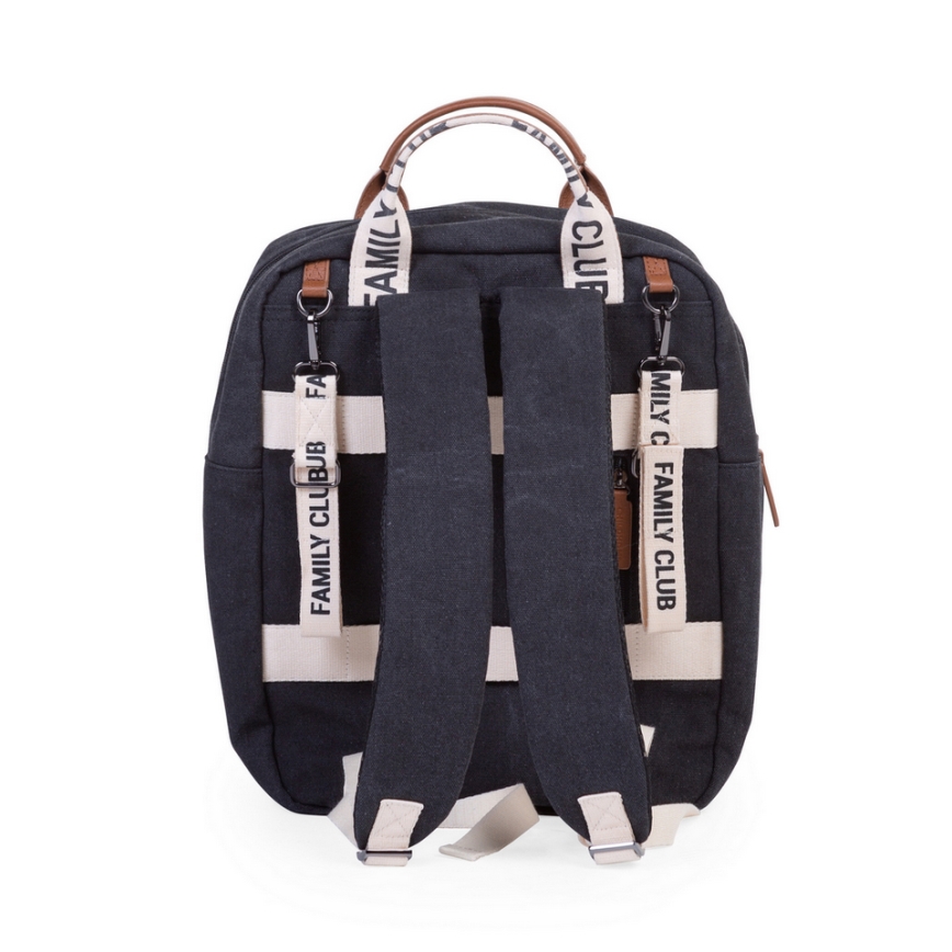 Childhome - Mochila para muda de roupa FAMILY CLUB preto