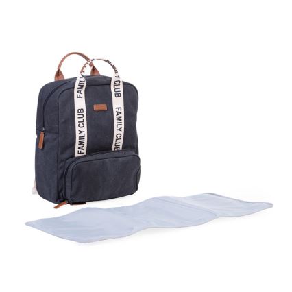 Childhome - Mochila para muda de roupa FAMILY CLUB preto