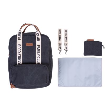 Childhome - Mochila para muda de roupa FAMILY CLUB preto