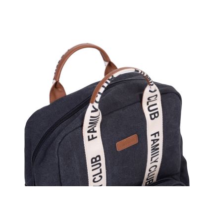 Childhome - Mochila para muda de roupa FAMILY CLUB preto