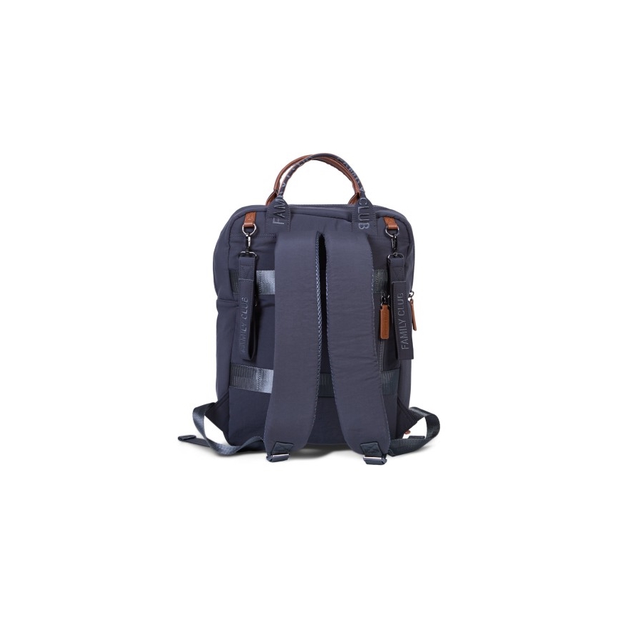 Childhome - Mochila para muda de roupa FAMILY CLUB SIGNATURE cinzento