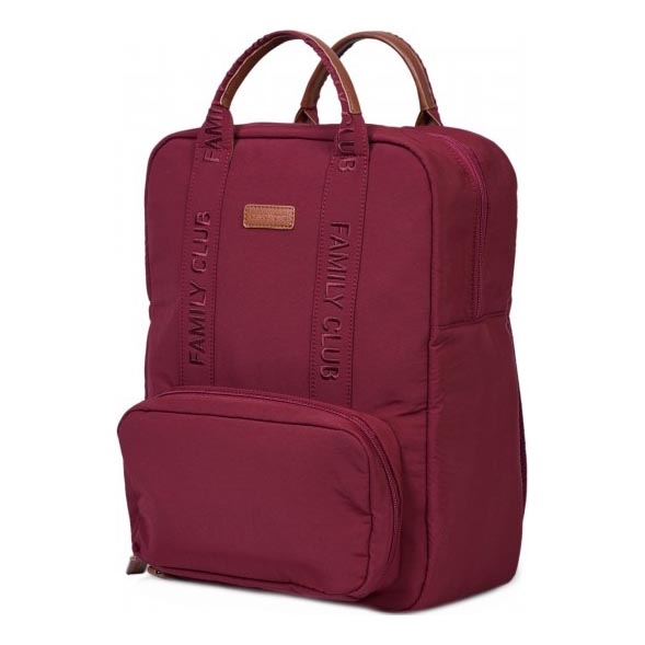 Childhome - Mochila para muda de roupa FAMILY CLUB vermelho