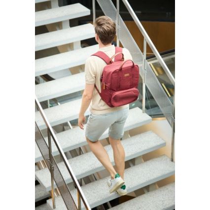Childhome - Mochila para muda de roupa FAMILY CLUB vermelho