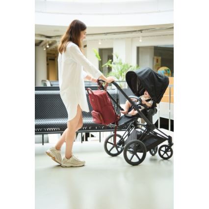 Childhome - Mochila para muda de roupa FAMILY CLUB vermelho