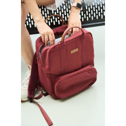 Childhome - Mochila para muda de roupa FAMILY CLUB vermelho